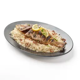 Grilled fish with rice